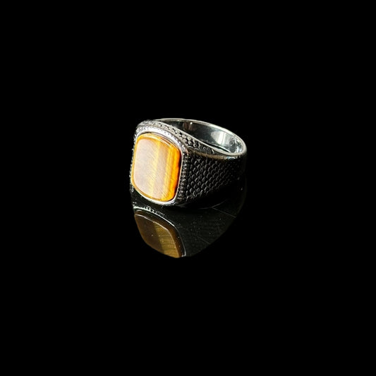 Anello Golden Stone