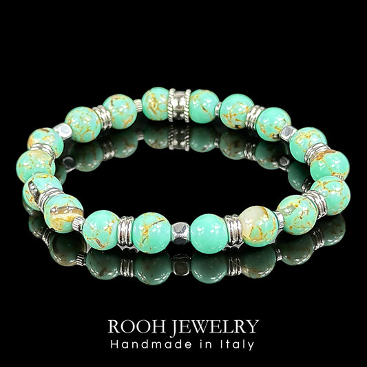 Green Mykonos 02 - Rooh Jewelry