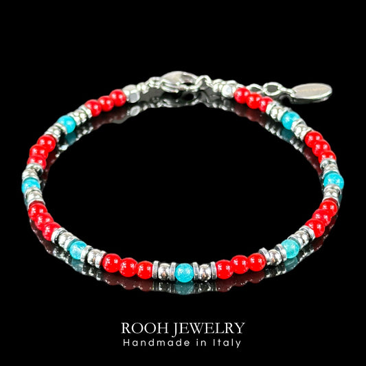 Cavigliera Spicy Red - Rooh Jewelry