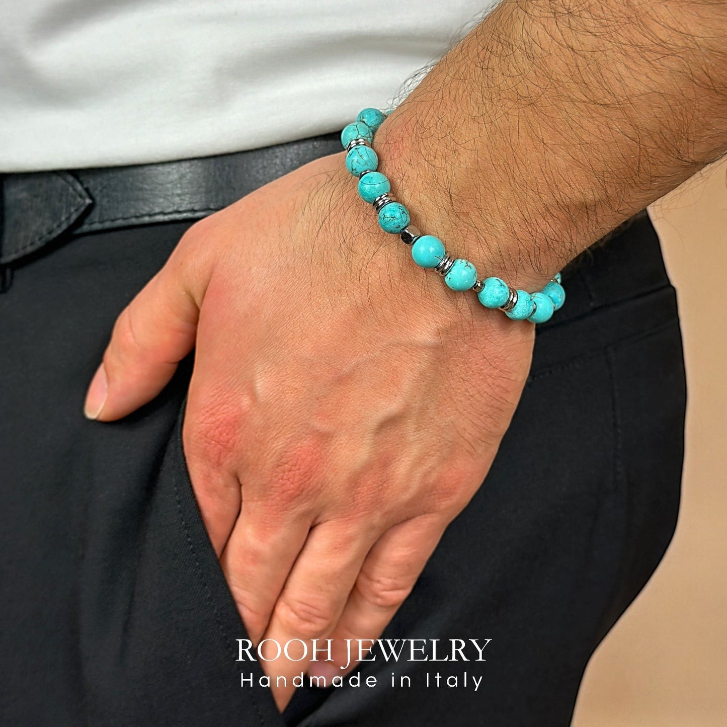 Turquoise Mykonos - Rooh Jewelry